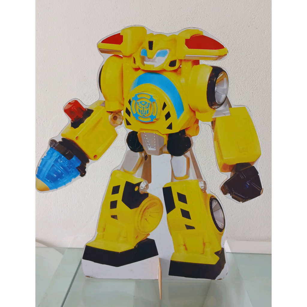 Display Robô Amarelo - Peg e monte da drica