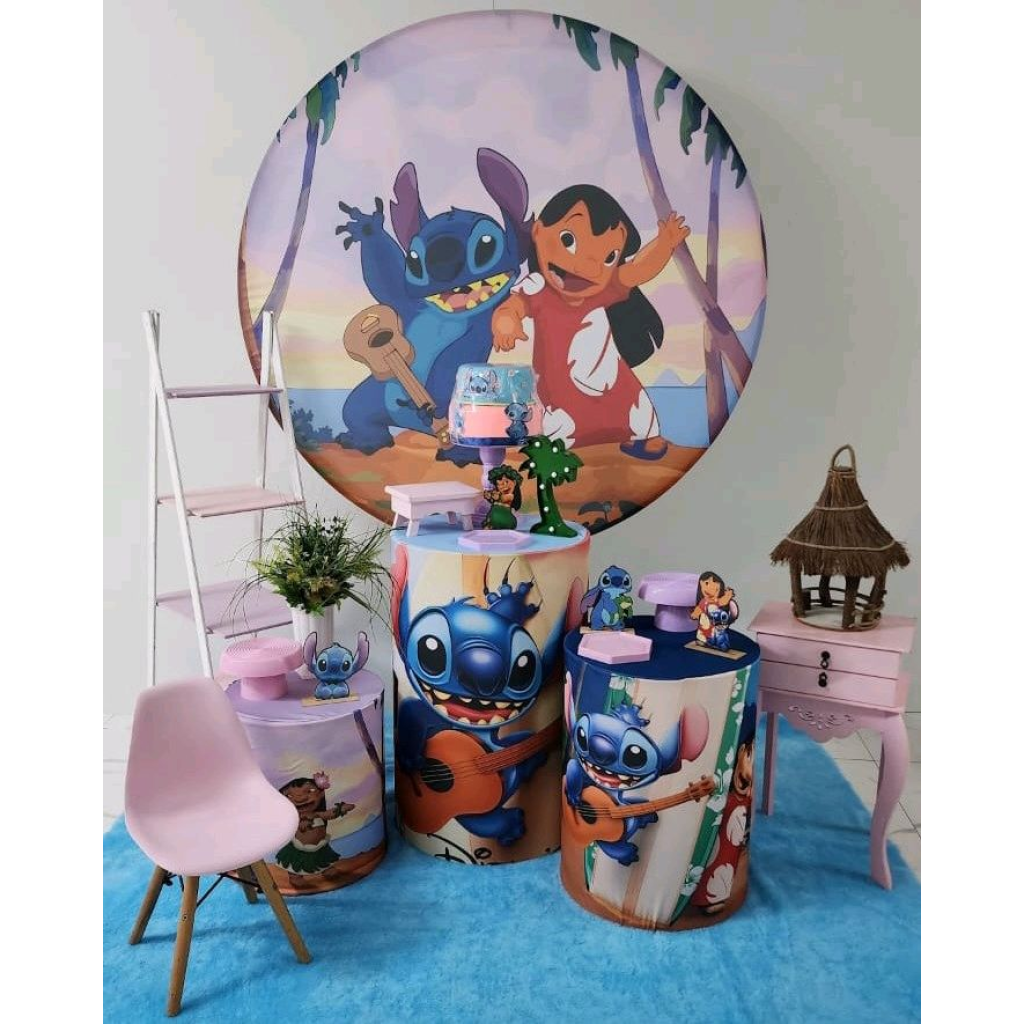 Kit Stitch E Lilo - Peg e monte da drica
