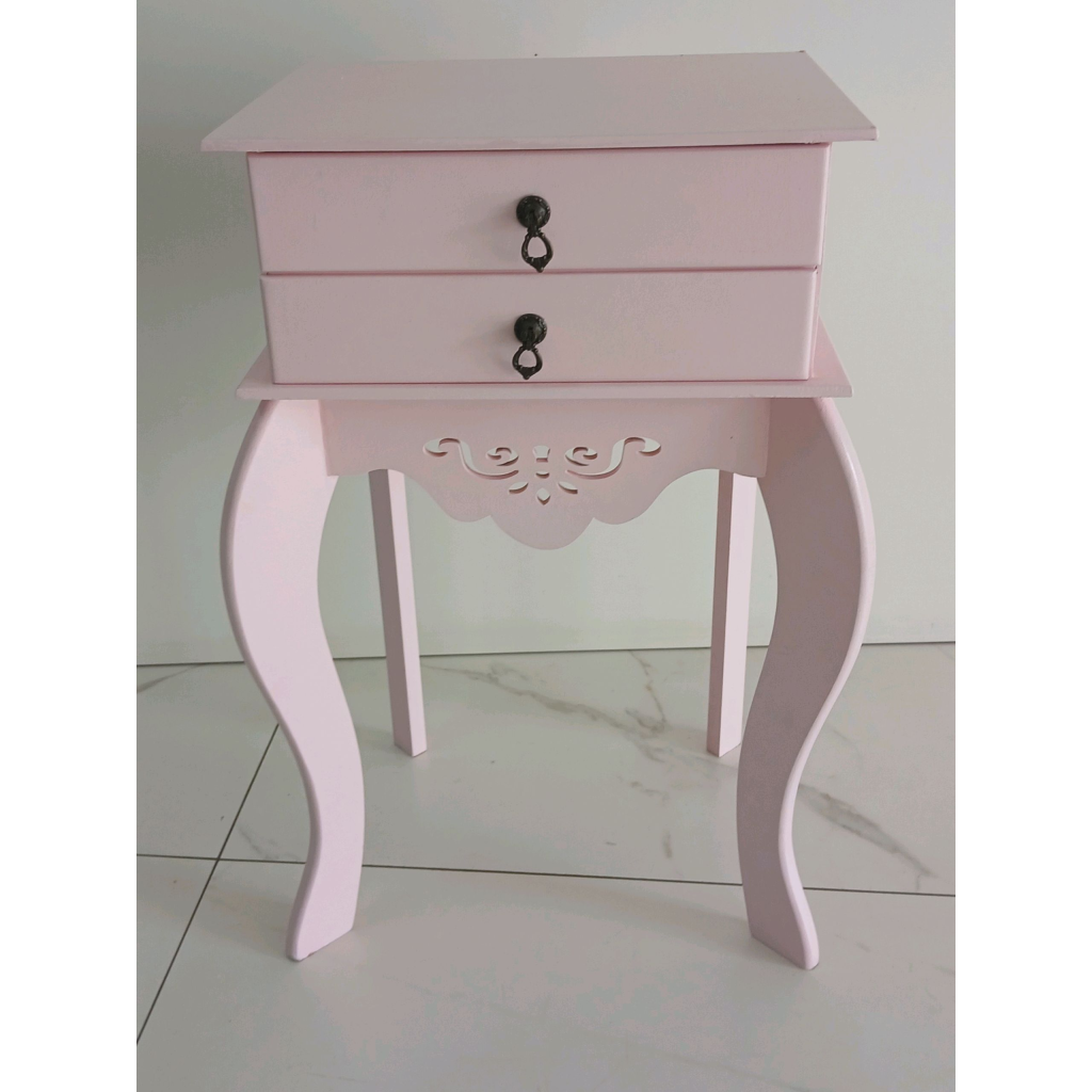 Mini Cômoda - Rosa Bebê - Peg e monte da drica