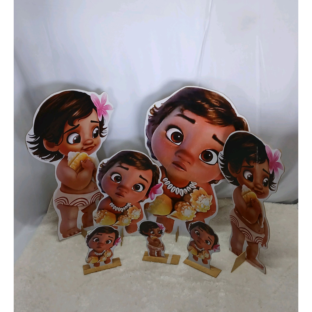 Kit Display Moana Baby - Peg e monte da drica