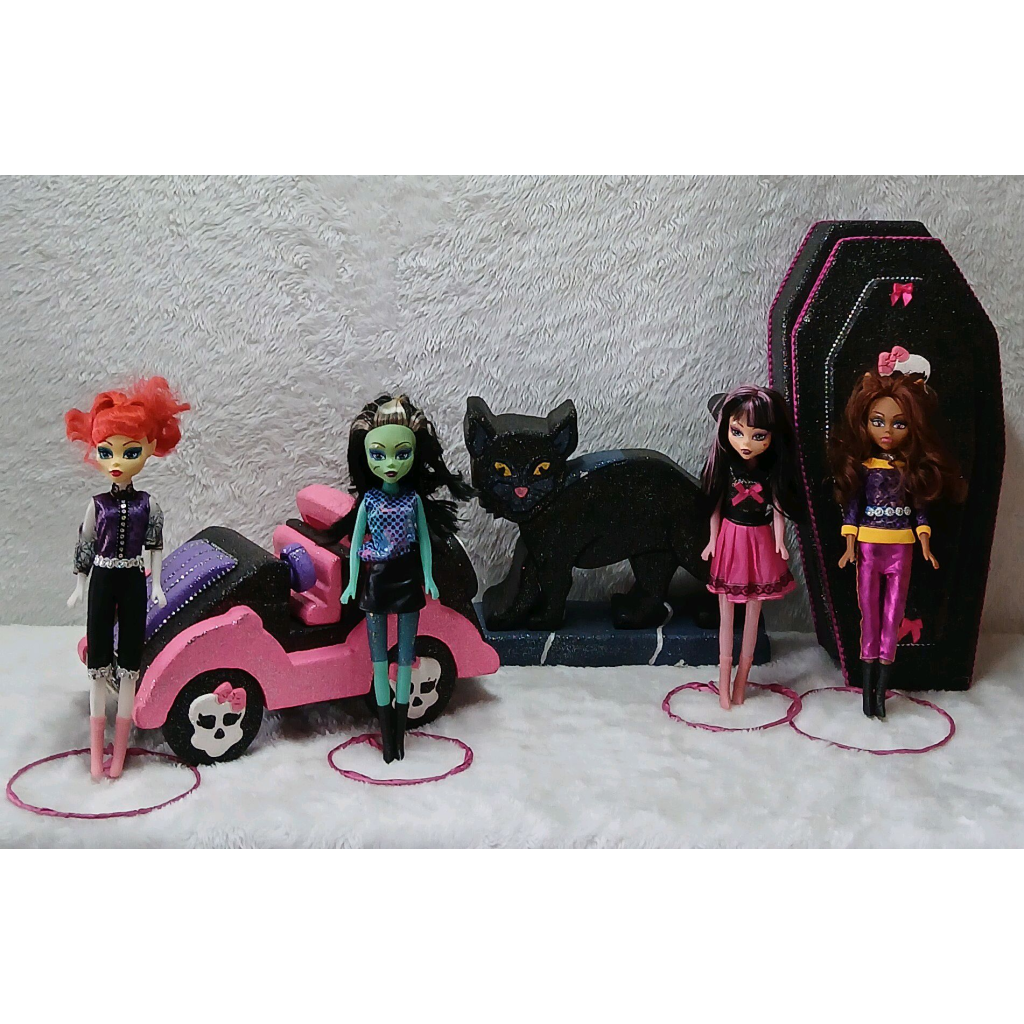 Boneca Monster High - Peg e monte da drica