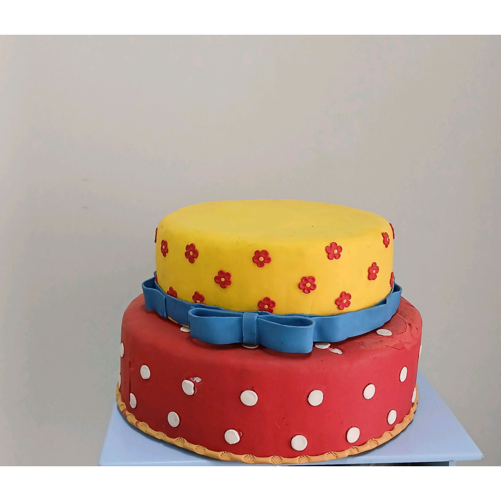 Bolo Fake Galinha Pintadinha - Peg e monte da drica