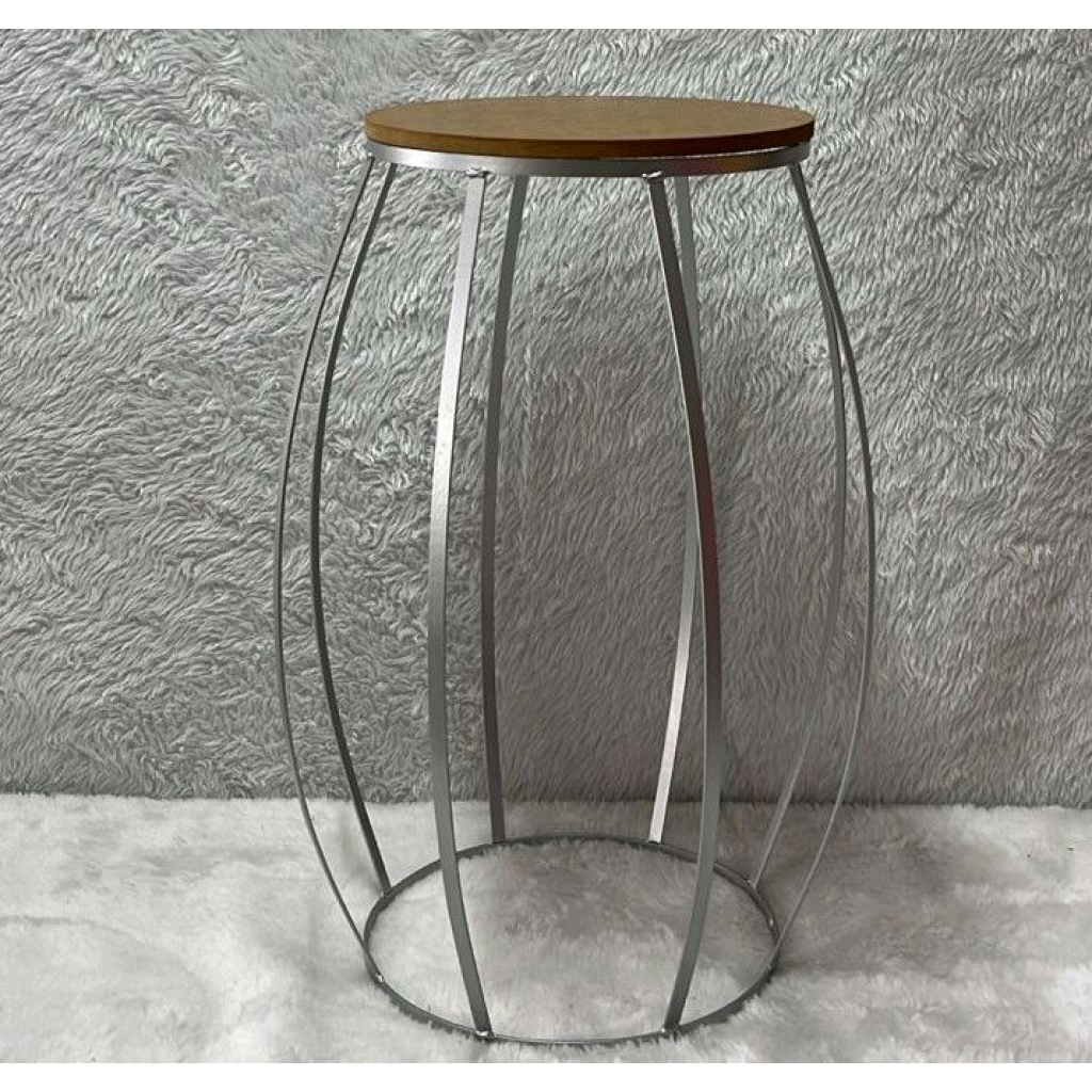 Mesa Barril Prata M - Prata - Peg e monte da drica