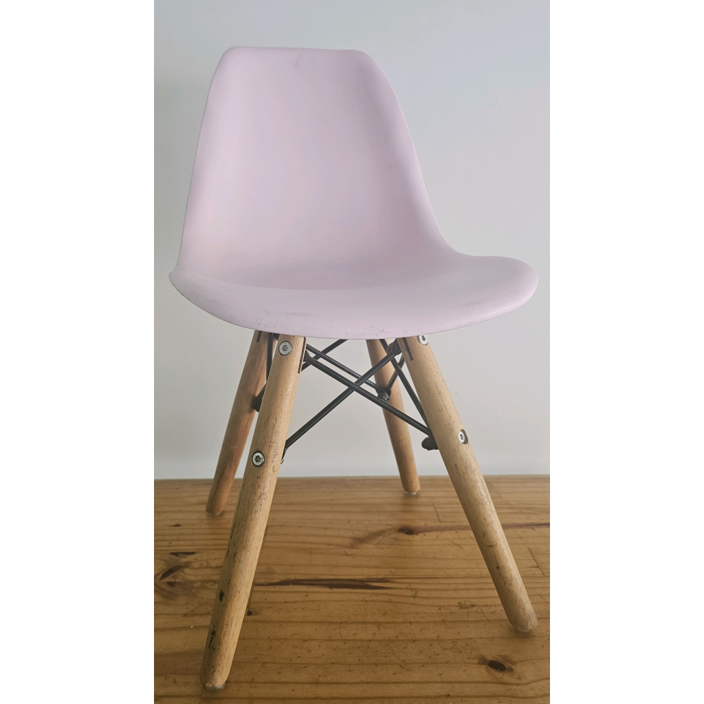 Cadeirinha Infantil - Rosa - Peg e monte da drica