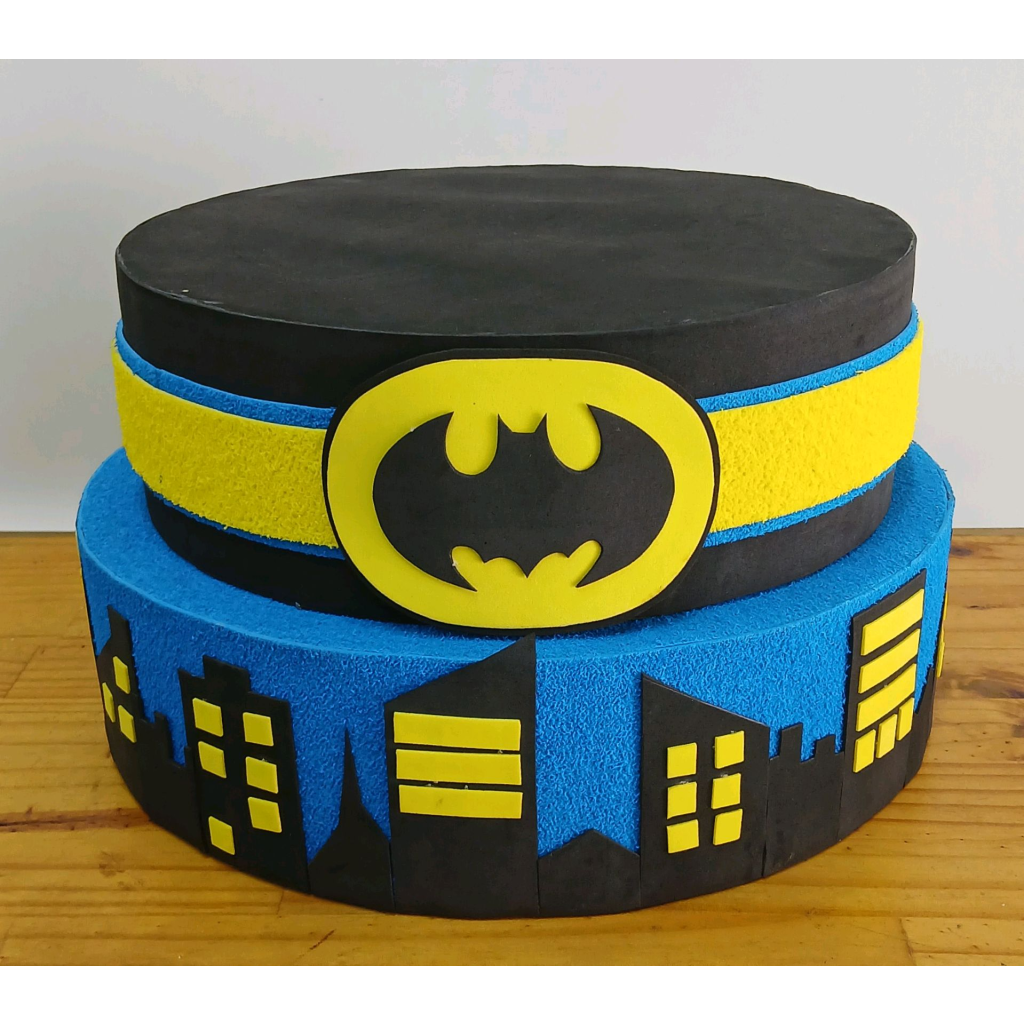 Bolo Fake Batman - Peg e monte da drica