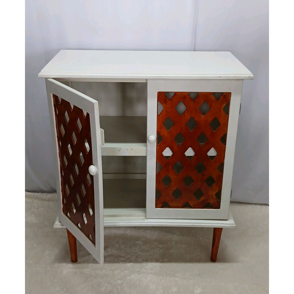 Armário Retro Branco - Branco - Peg e monte da drica