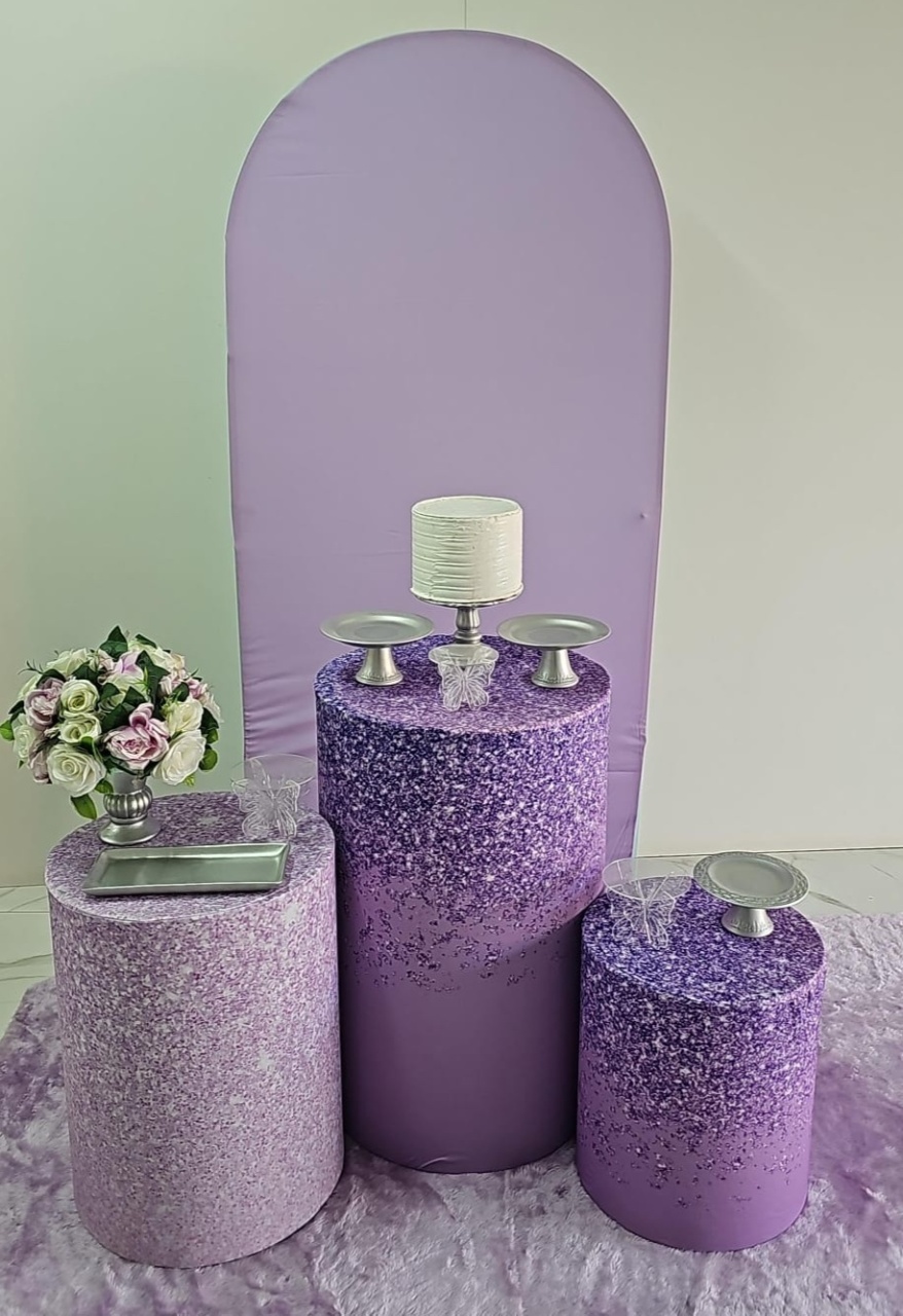 Kit Lilas /Prata - Pegue e Monte da Drica