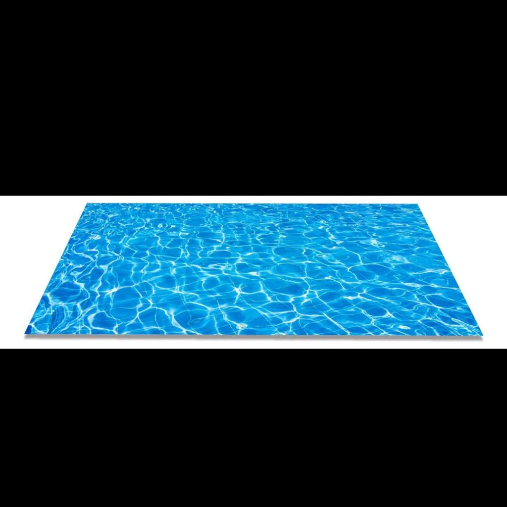 Tapete Piscina Lona - Azul - Peg e monte da drica