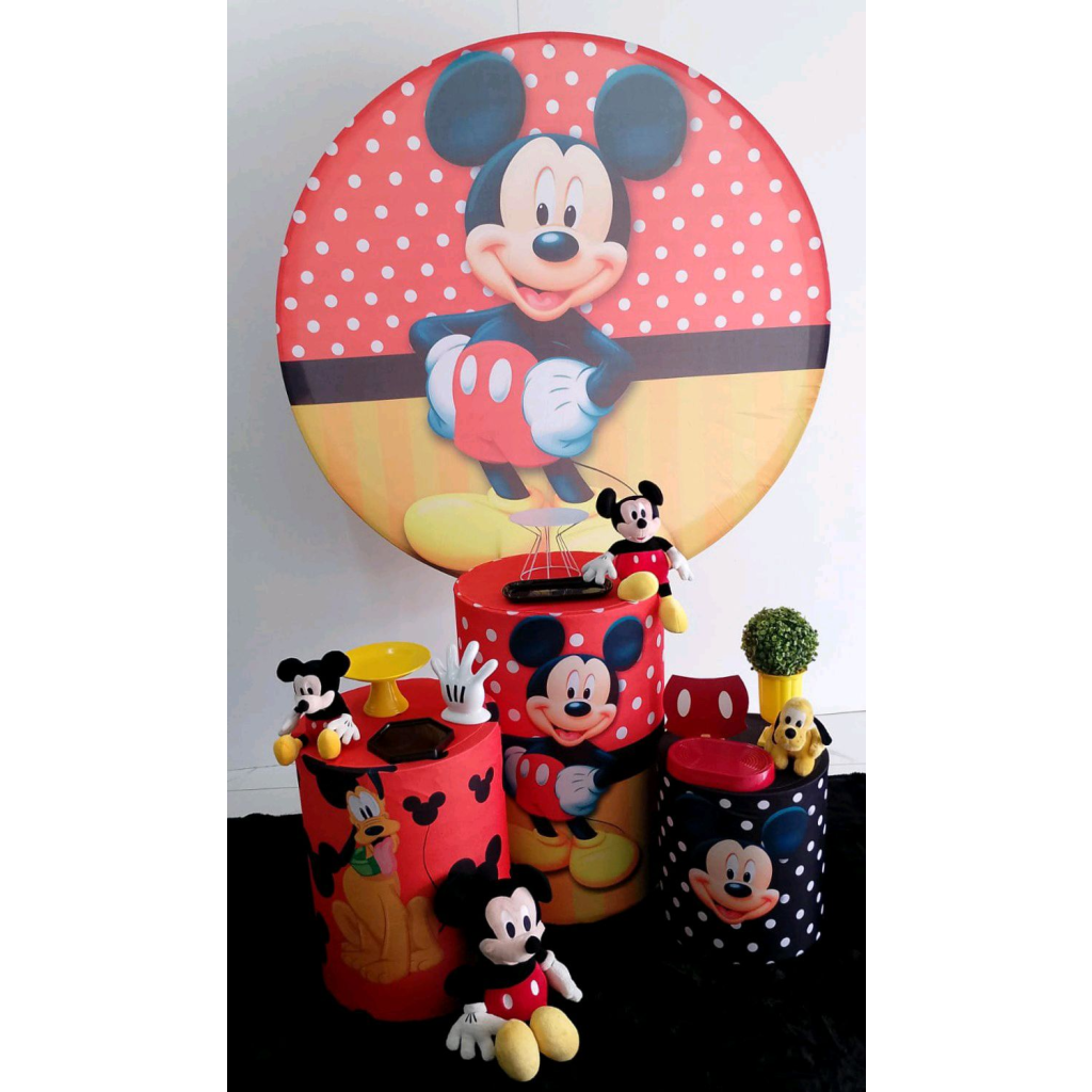 Kit Mickey Tradicional - Peg e monte da drica