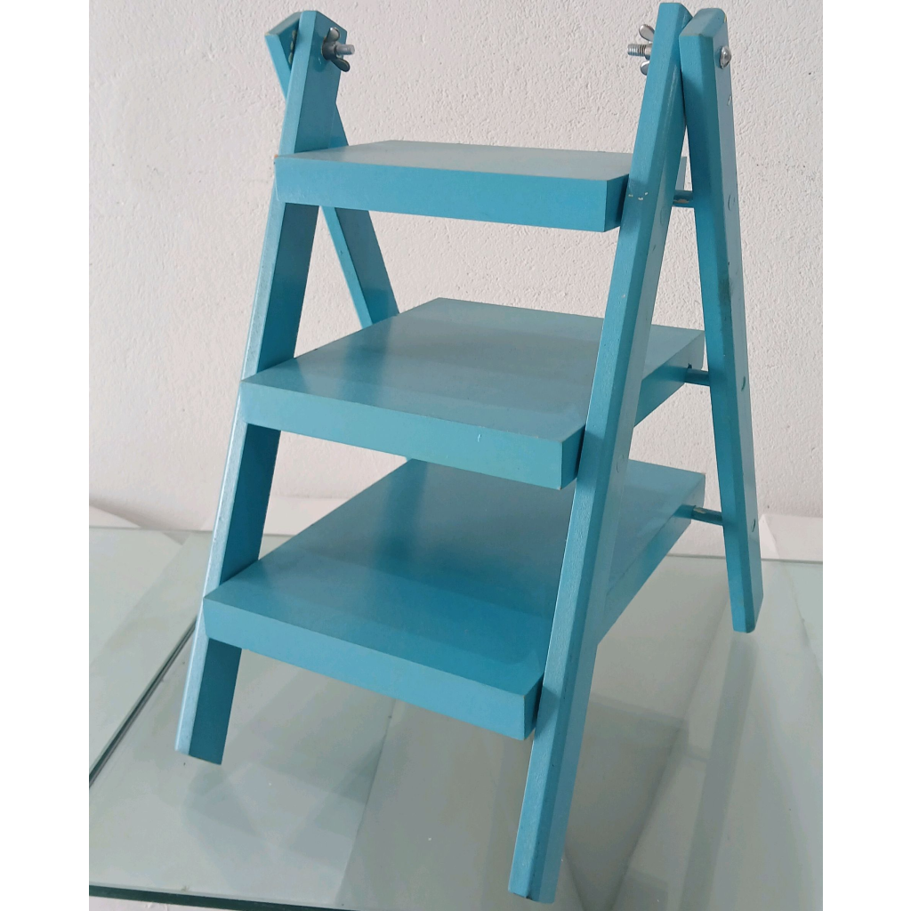 Escadinha Pequena - Azul Claro - Peg e monte da drica