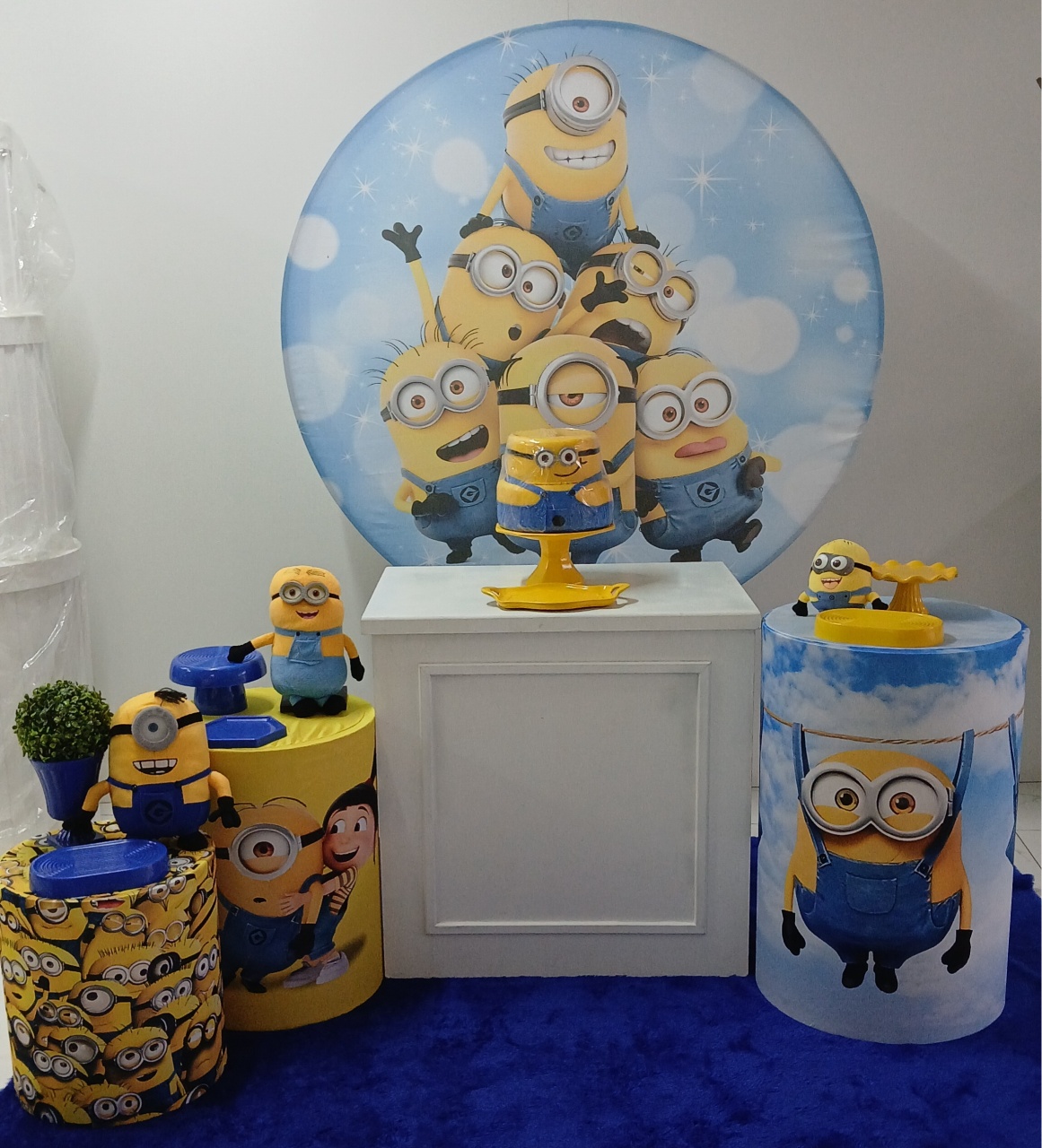 Kit Minions Prata - Pegue e Monte da Drica