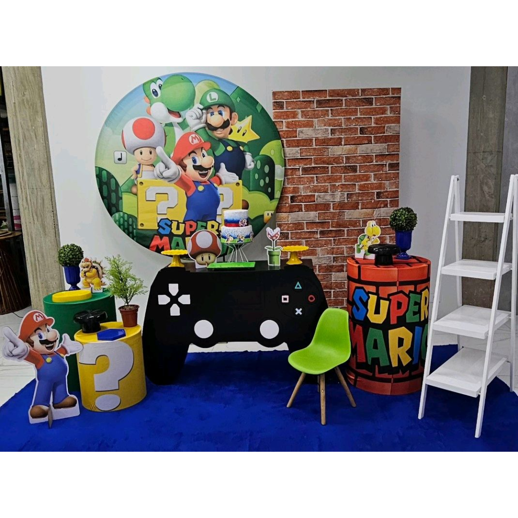 Kit Super Mario - Peg e monte da drica