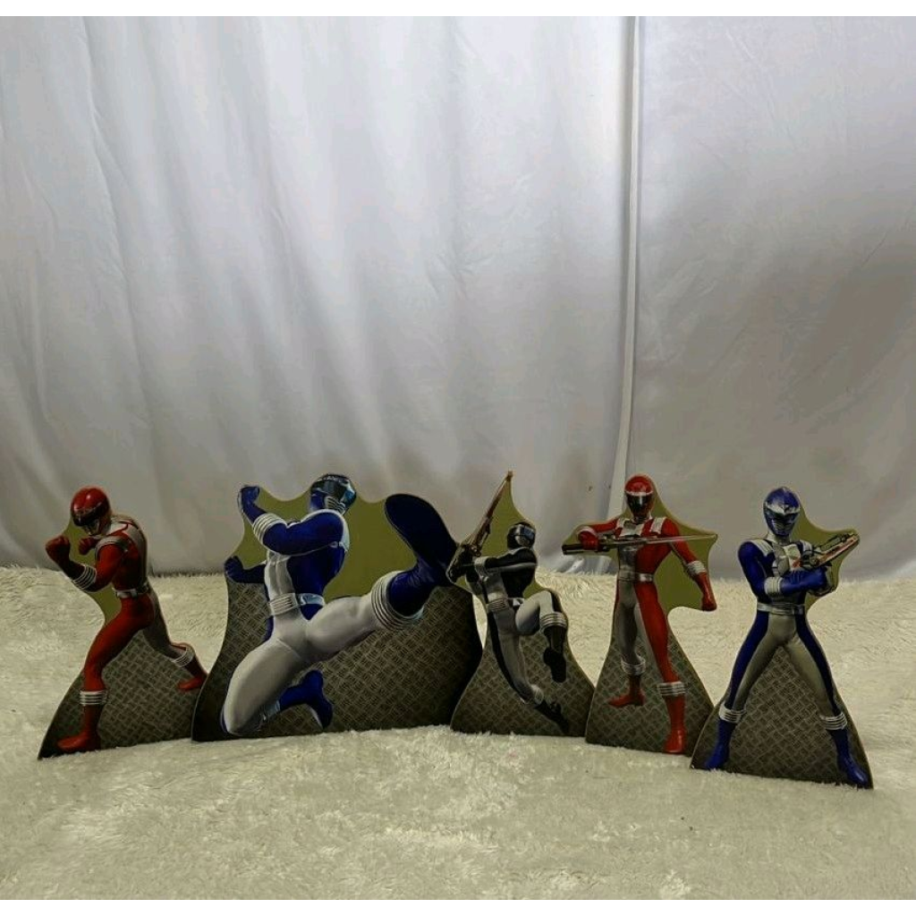 Display Power Rangers - Peg e monte da drica