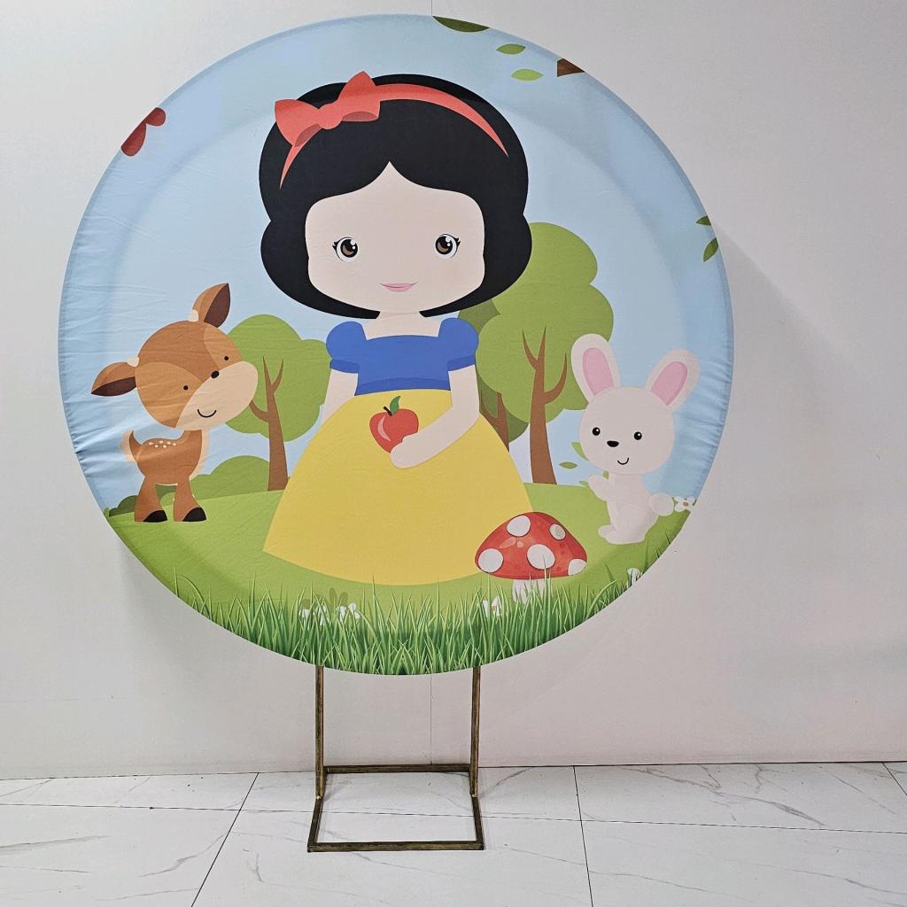Tecido Branca de Neve Cut - Peg e monte da drica