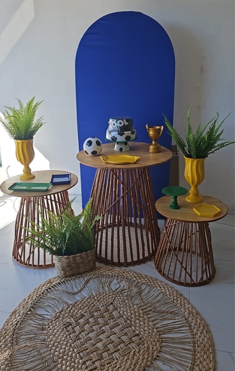 Kit Mesa Cone Rustica - Pegue e Monte da Drica
