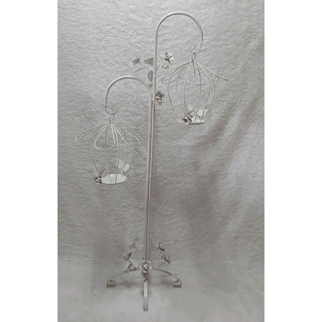 Gaiola Decorativa Branca - Peg e monte da drica