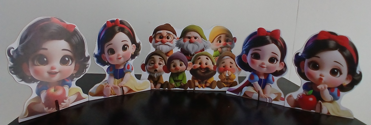 Display Branca de Neve Cut - Peg e monte da drica