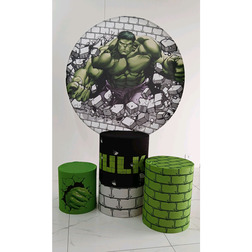 Tecidos Hulk - Peg e monte da drica