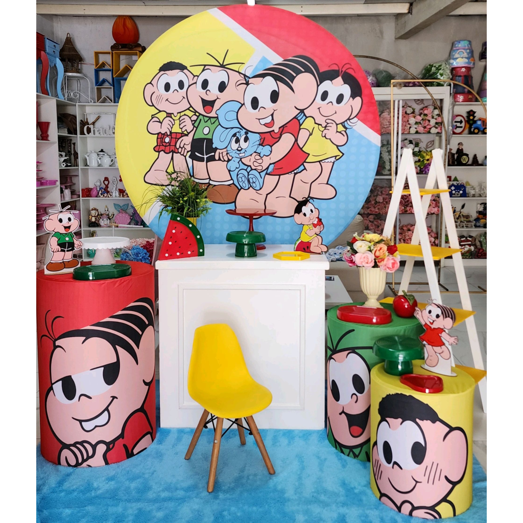Kit  Turma da Mônica - Peg e monte da drica