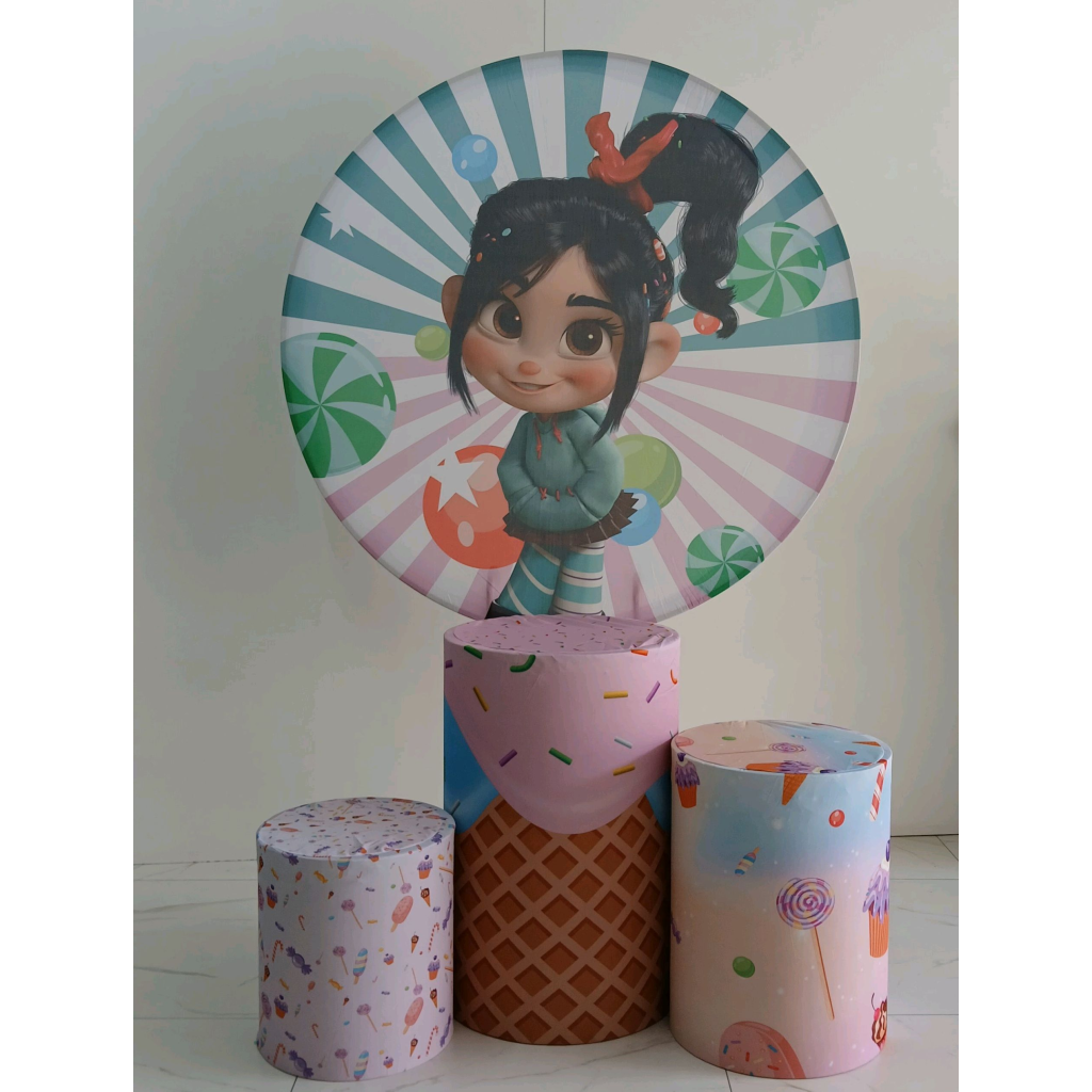 Tecido Venelope - Rosa Bebê - Peg e monte da drica