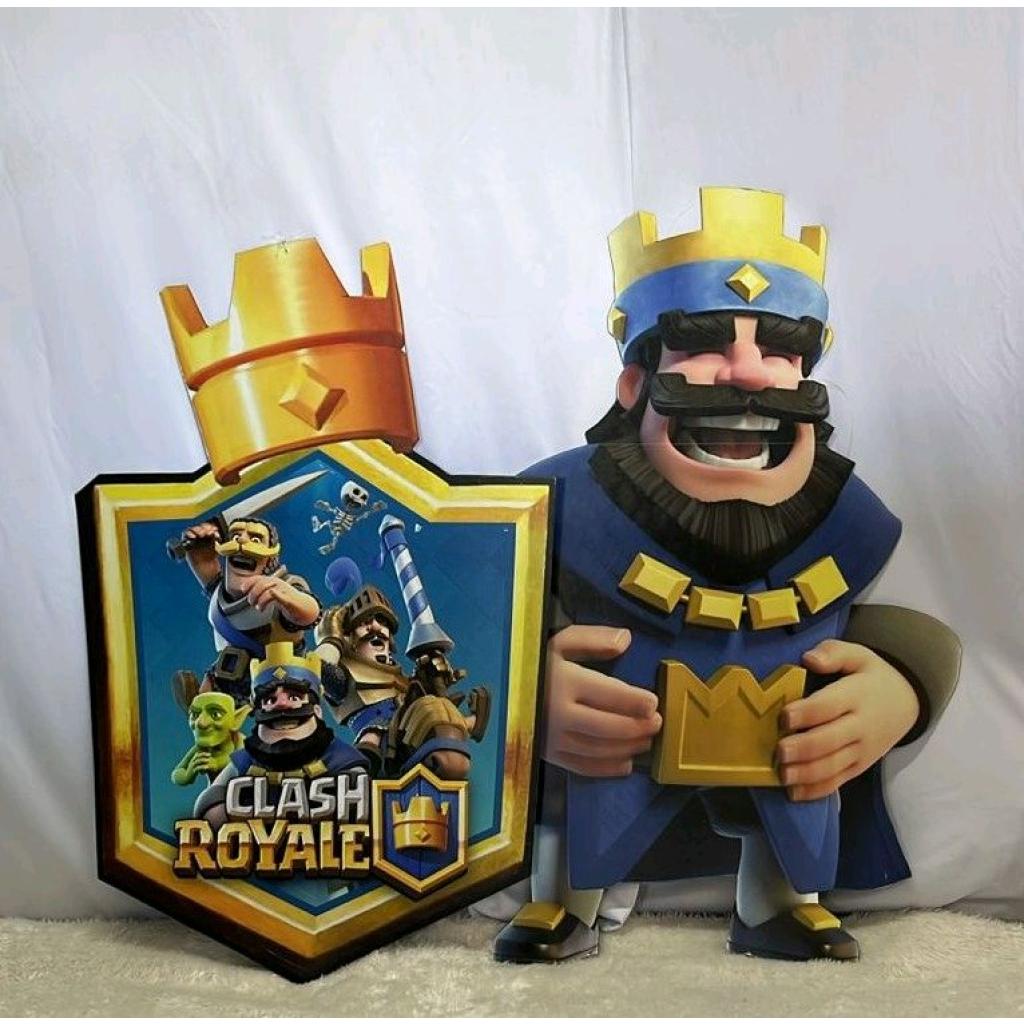 Display Elipse Clash Royale - Peg e monte da drica