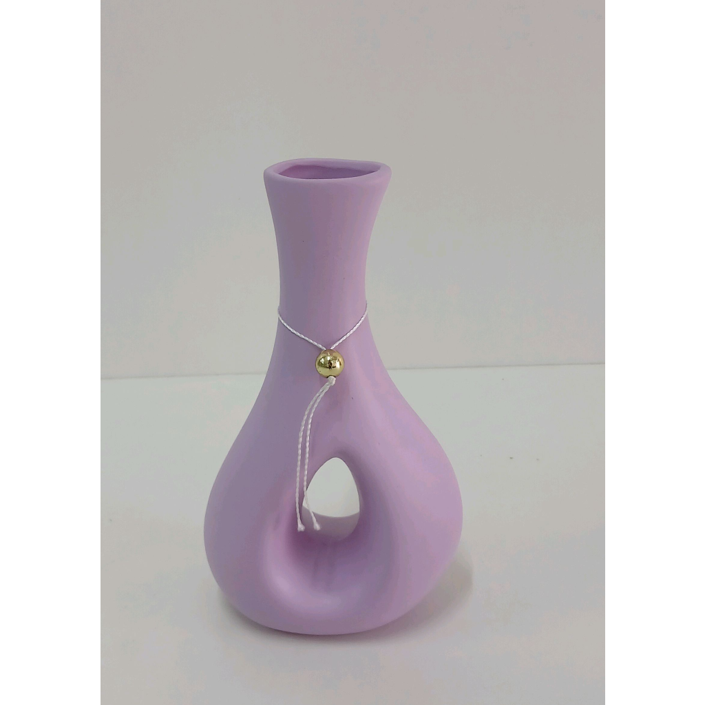 Vaso Decorativo Lilás - Lilás - Peg e monte da drica