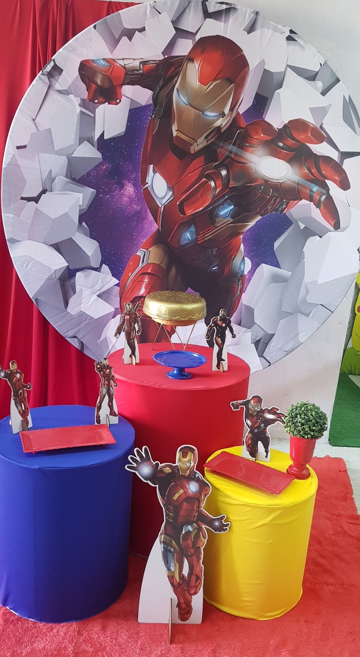 Kit Homem de Ferro - Peg e monte da drica