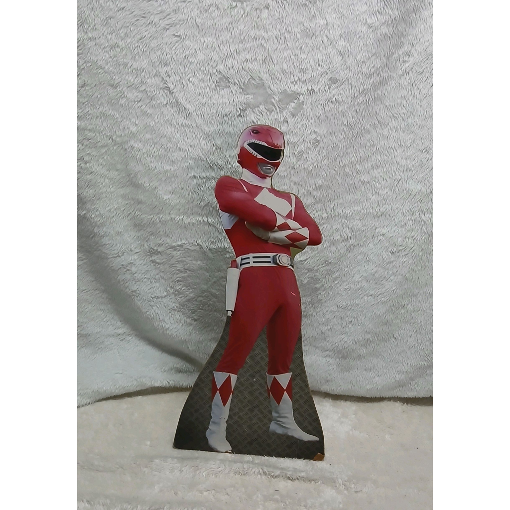 Display Power Ranger Vermelho - Peg e monte da drica