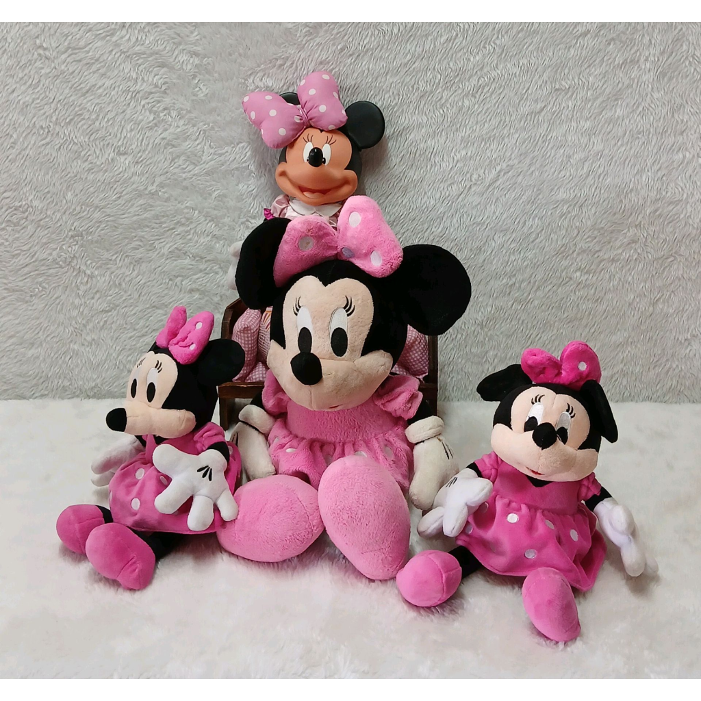 Kit Pelúcias Minnie - Peg e monte da drica