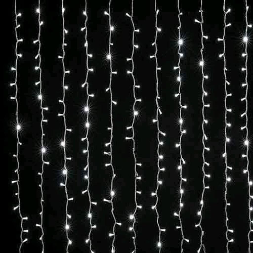 Cortina Led Branca - Peg e monte da drica