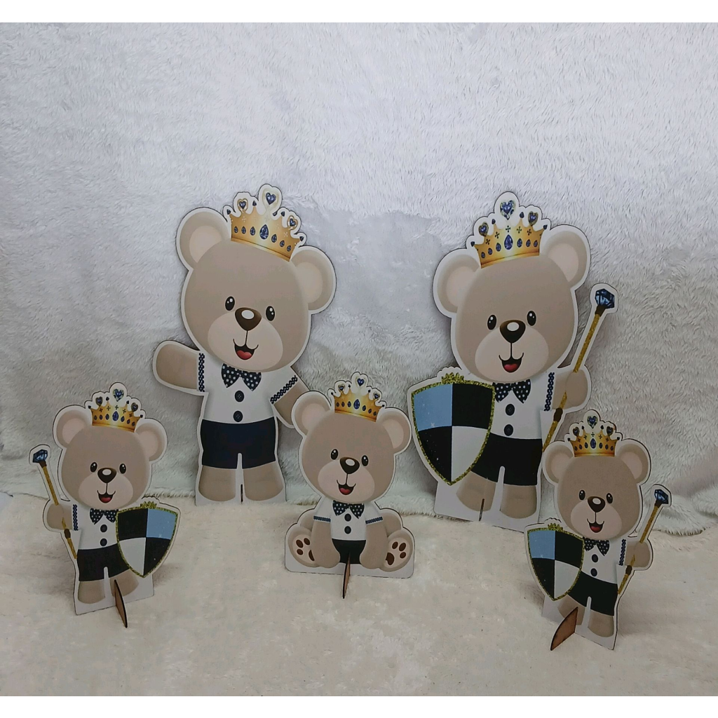 Kit Display Príncipe Urso - Peg e monte da drica