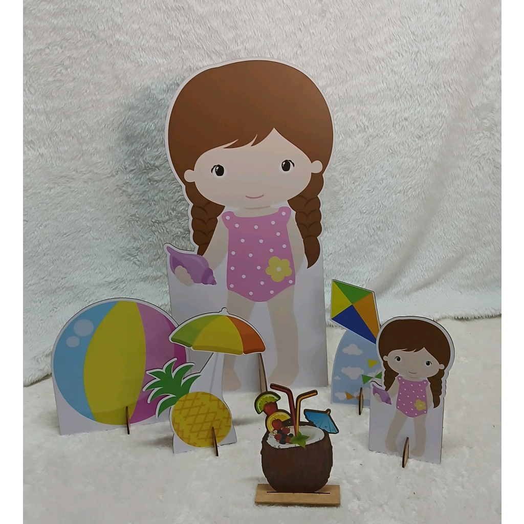 Kit Display Pool Party Girl - Peg e monte da drica