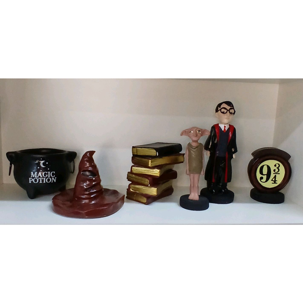 Kit Mini Harry Potter Em Louça - Peg e monte da drica