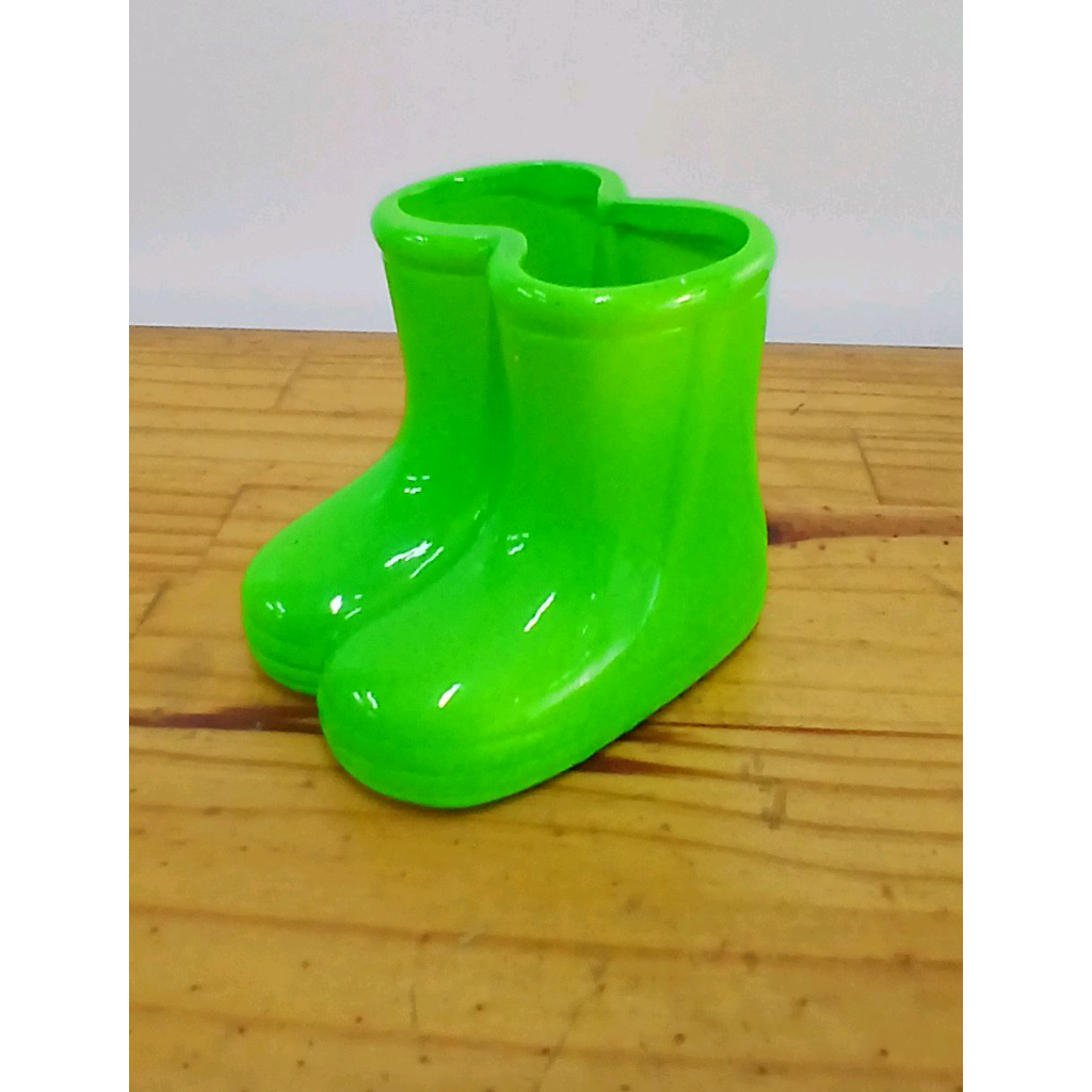 Botinha Louça  Neon - Verde - Peg e monte da drica