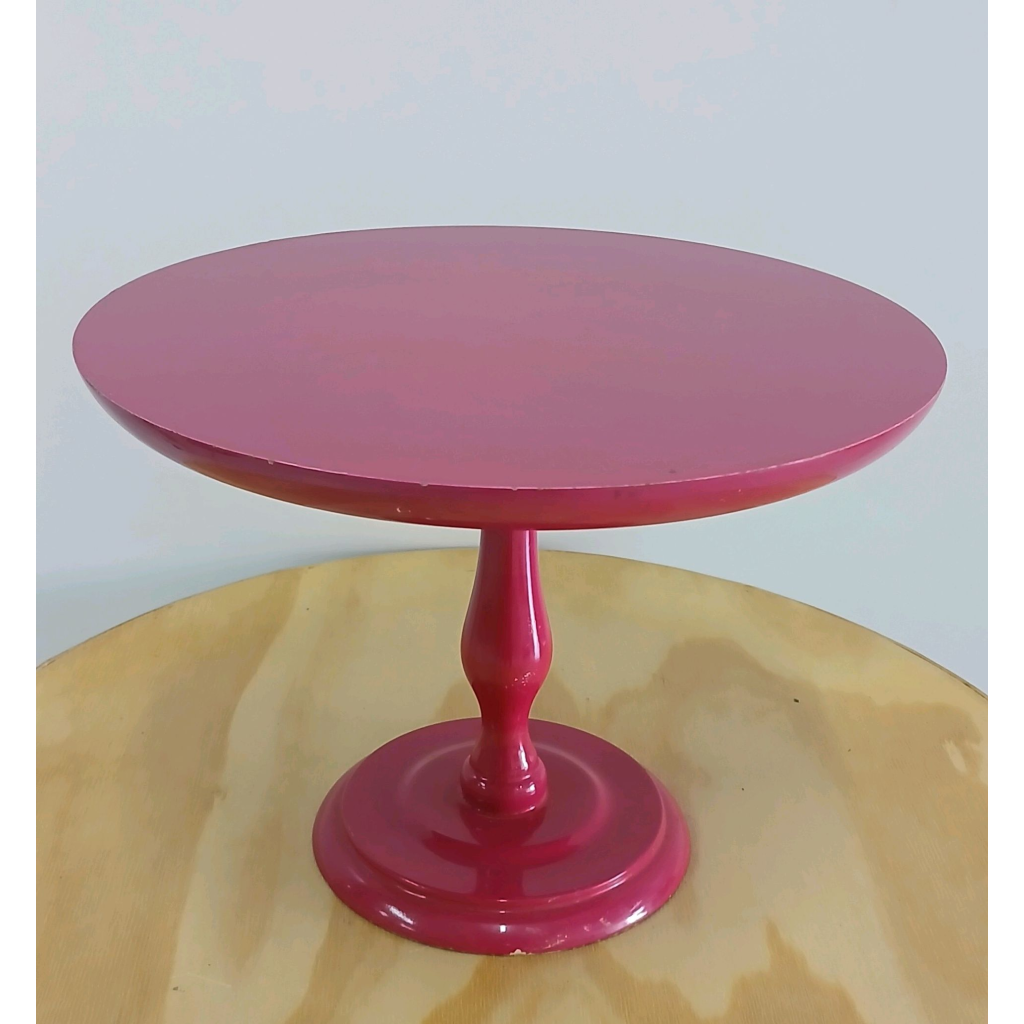 Boleira/Suporte Para Doces - Rosa Pink - Peg e monte da drica