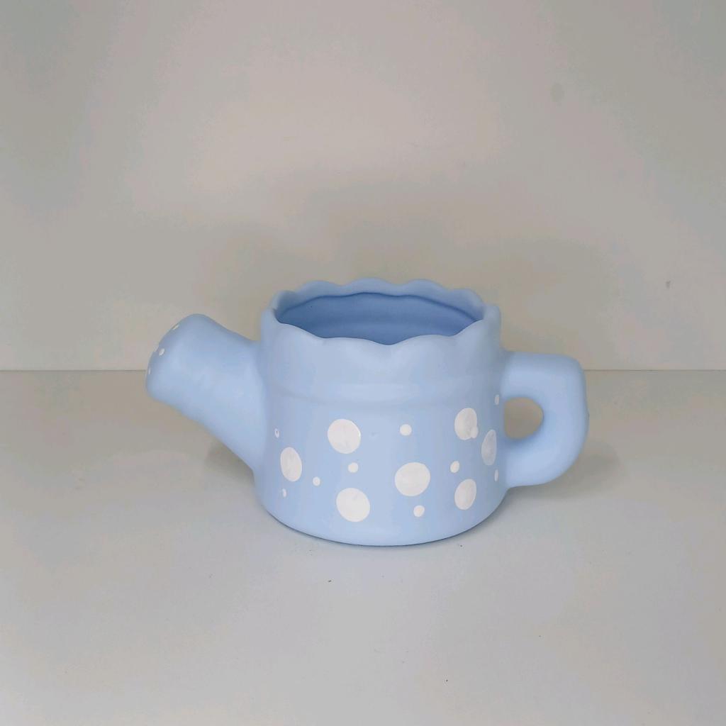 Chalerinha de Louça - Azul Claro - Peg e monte da drica