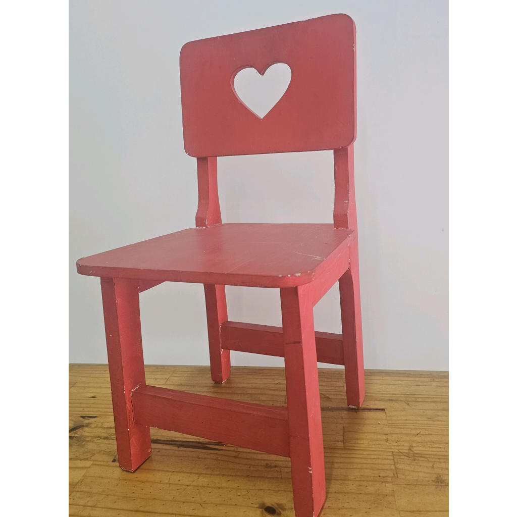 Cadeirinha  Infantil - Vermelho - Peg e monte da drica