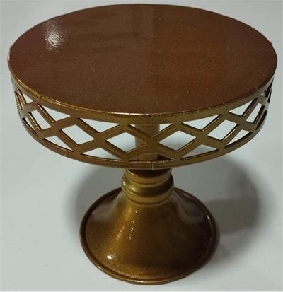 Suporte Doces M Dourado - Peg e monte da drica