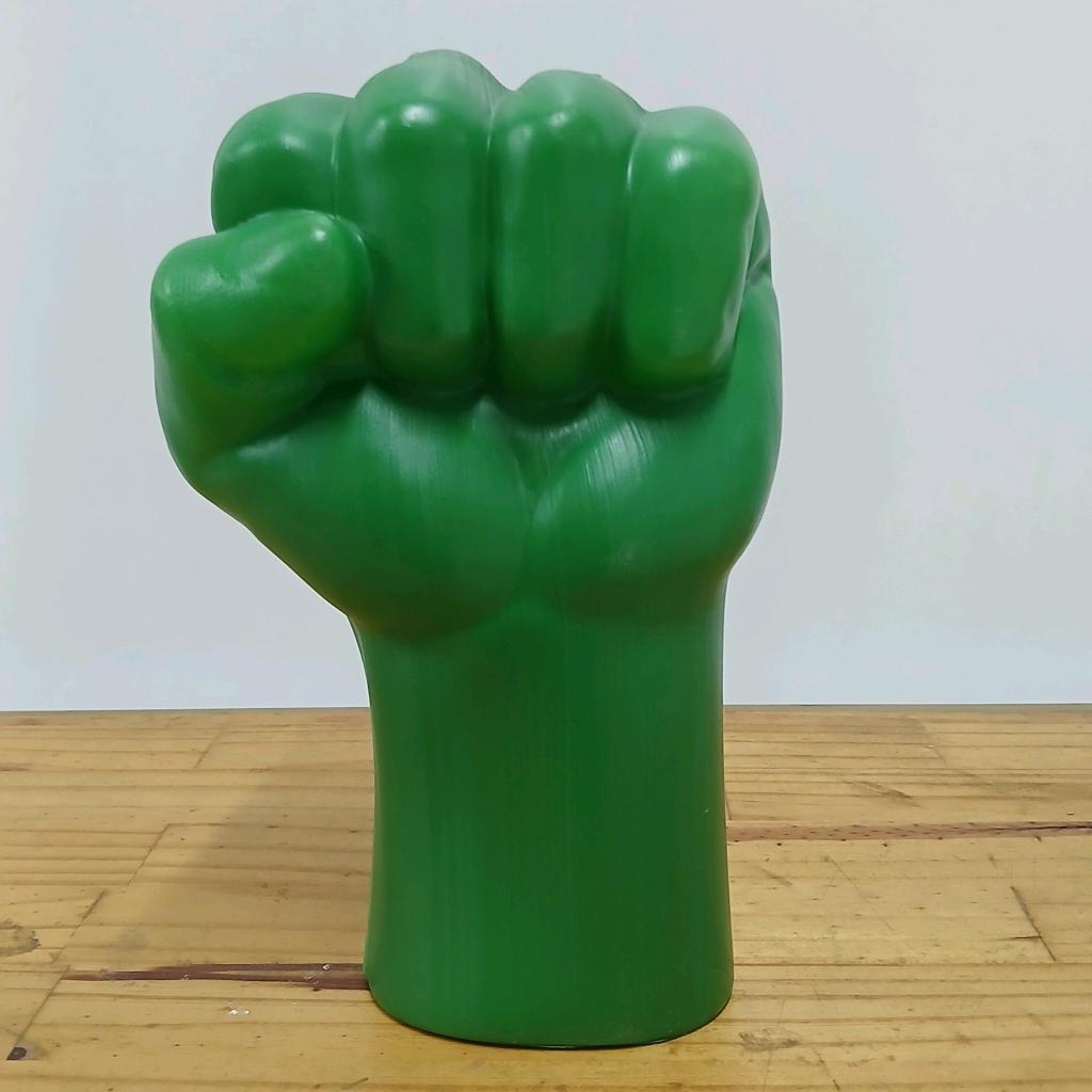 Mão Do Hulk Plastico - Verde - Peg e monte da drica