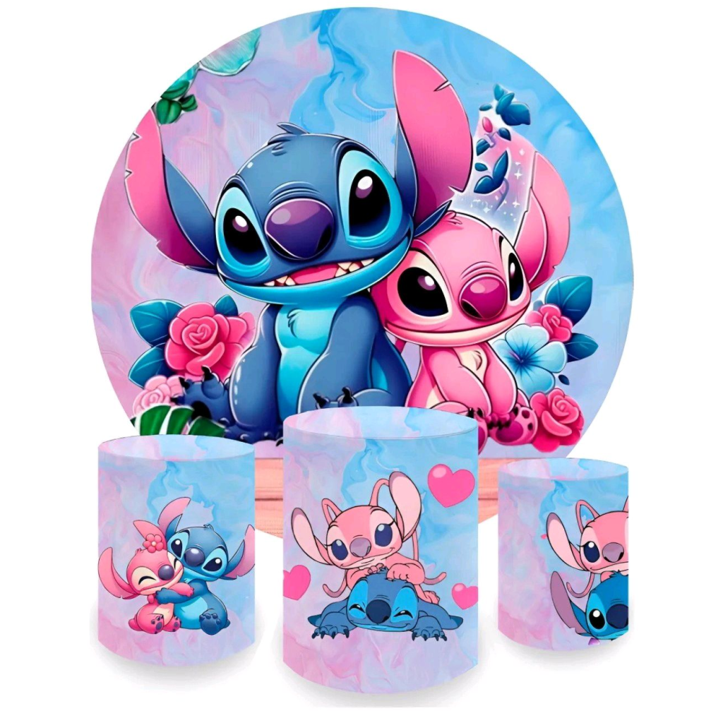Tecidos Stitch & Angel - Peg e monte da drica
