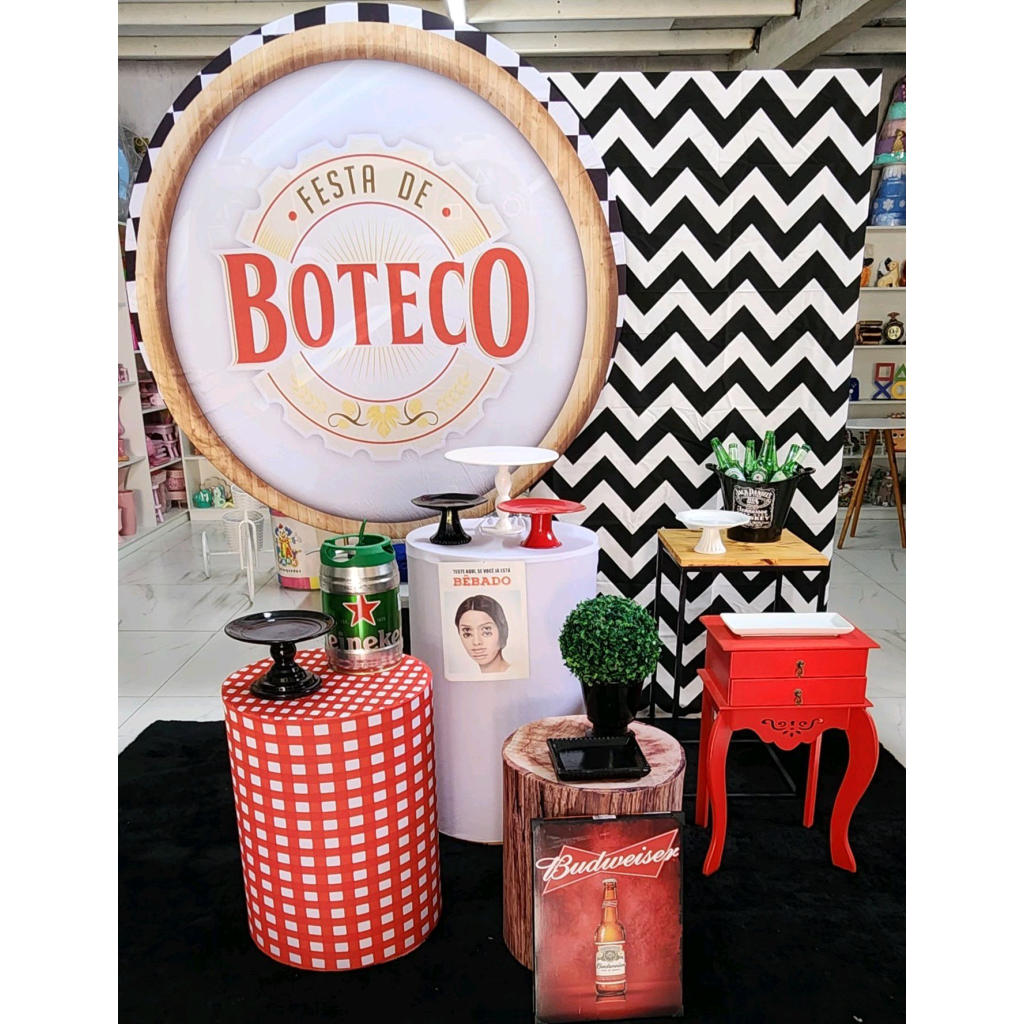 Kit Boteco Budiweser - Peg e monte da drica