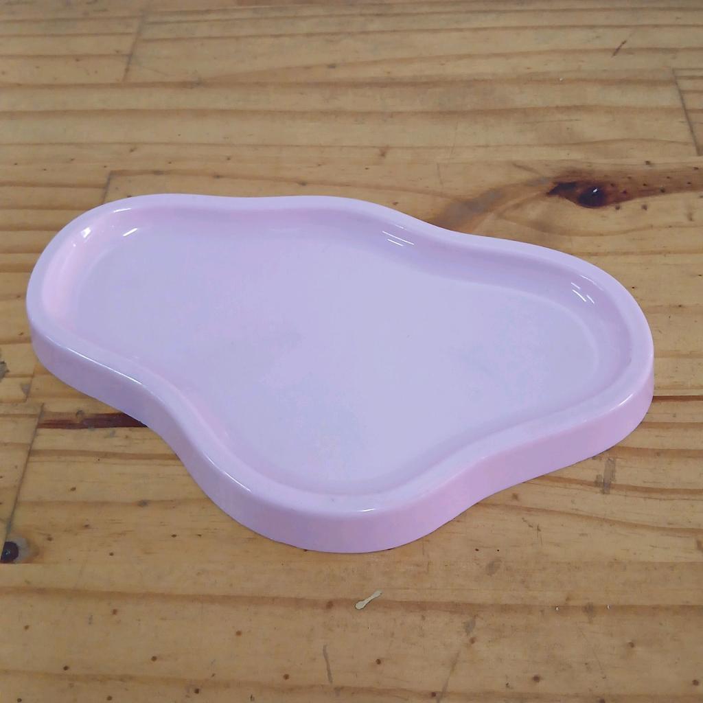 Bandeja Orgânica - Rosa Bebê - Peg e monte da drica