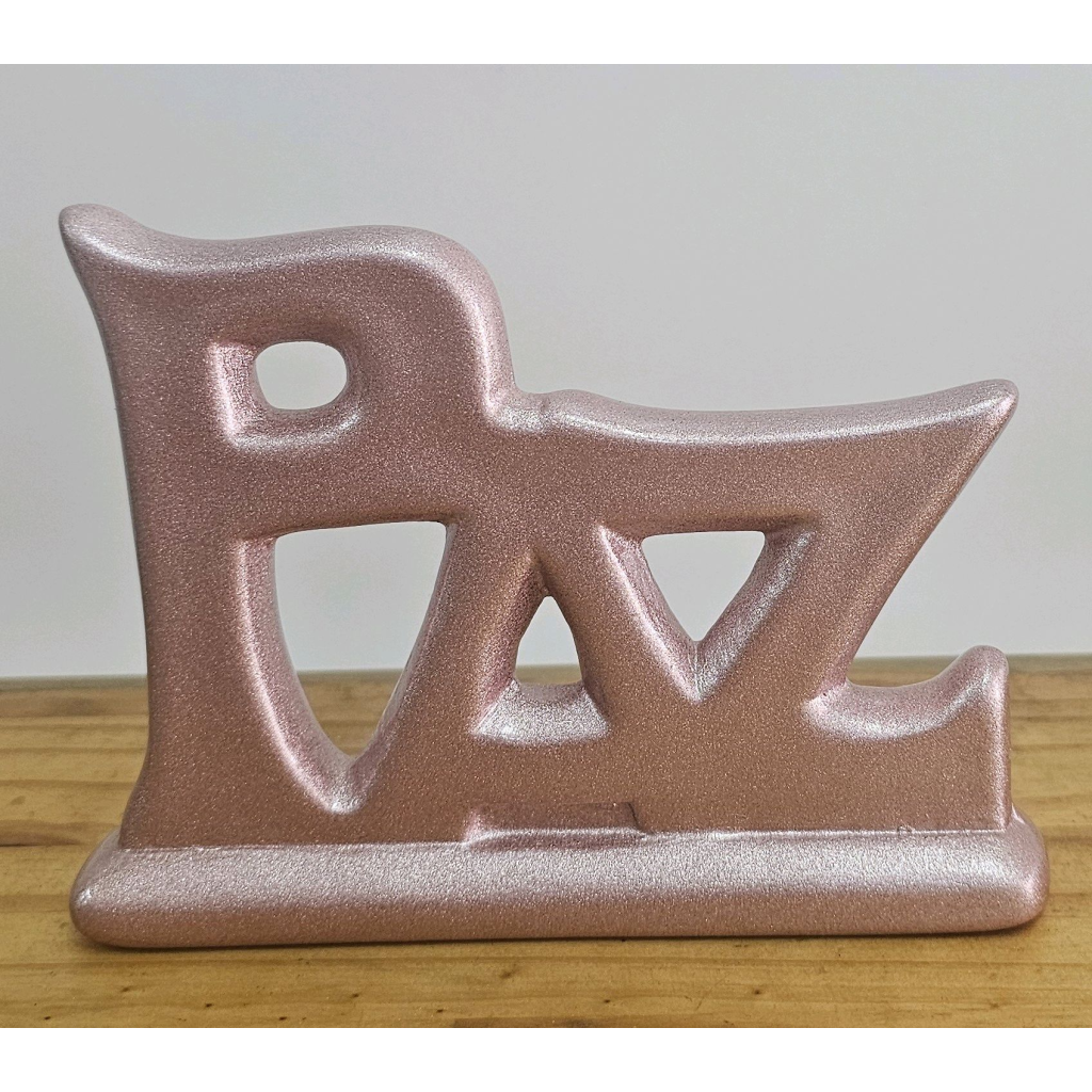 Palavras Em Louça - Rose Gold - Peg e monte da drica