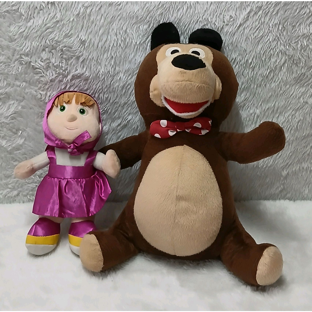 Kit Pelúcia Marcha E Urso - Peg e monte da drica