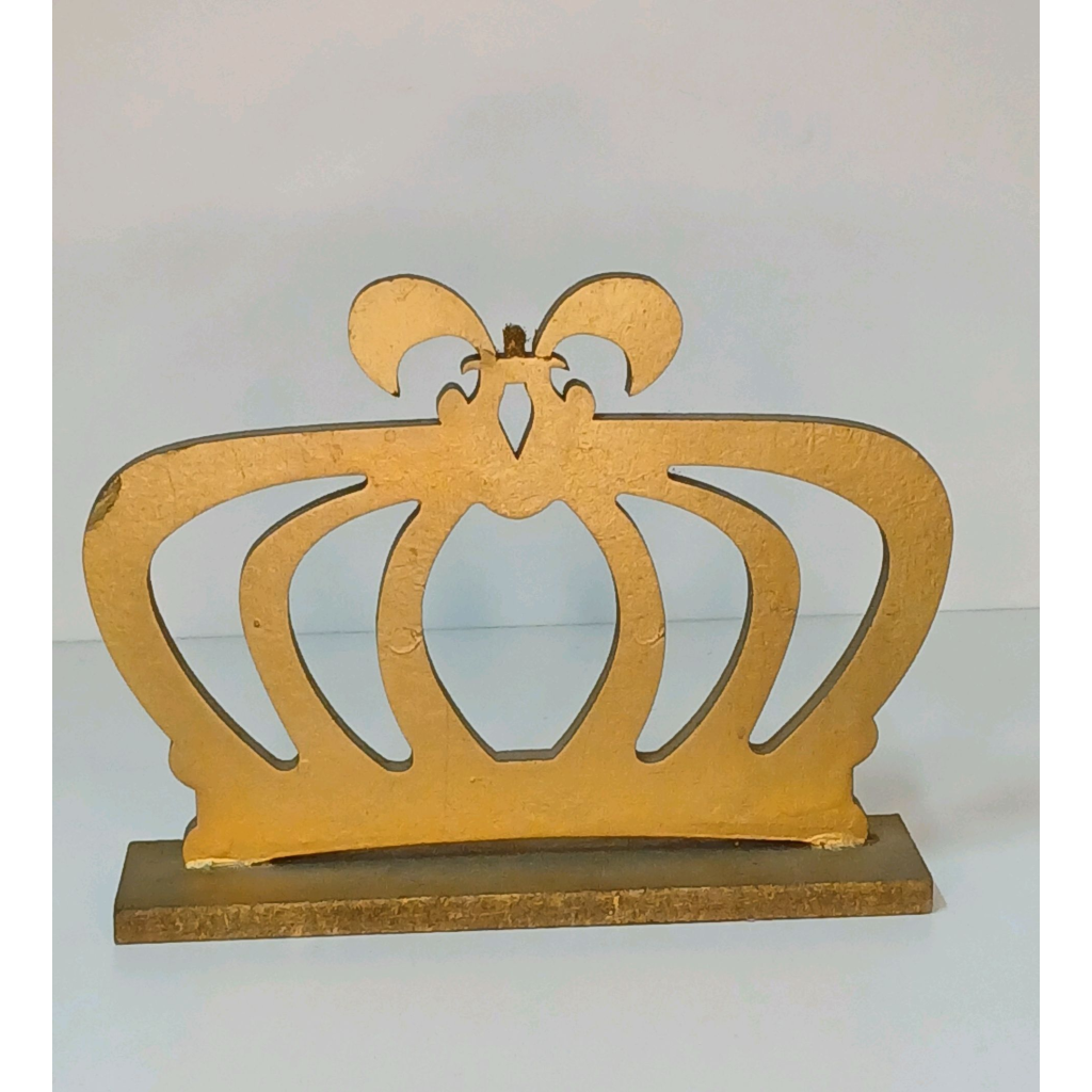 Display  Coroa - Dourado - Peg e monte da drica