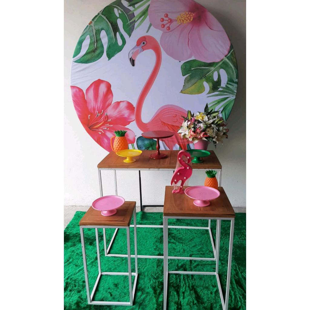Kit Flamingo - Peg e monte da drica