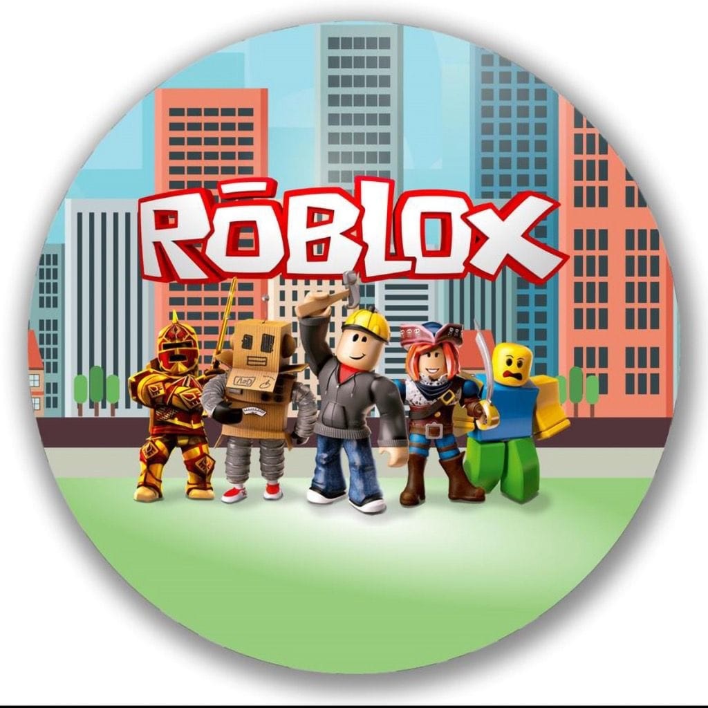 Capa Mini Festa Roblox - Una Fest Pegue e Monte