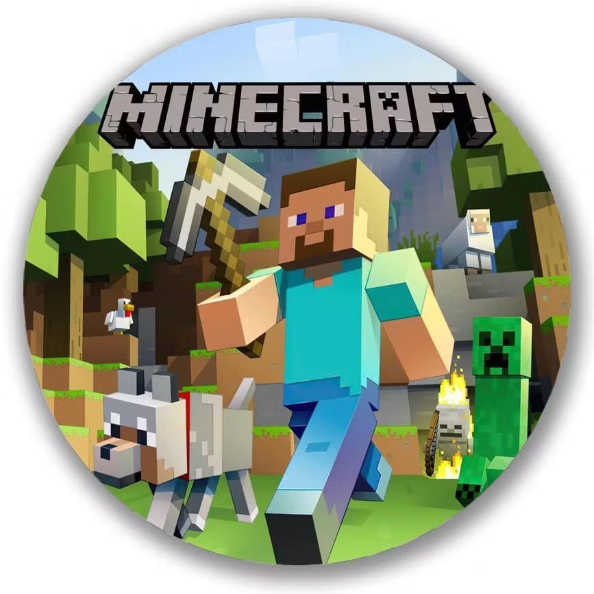 Capa Mini Festa Minecra - Una Fest Pegue e Monte