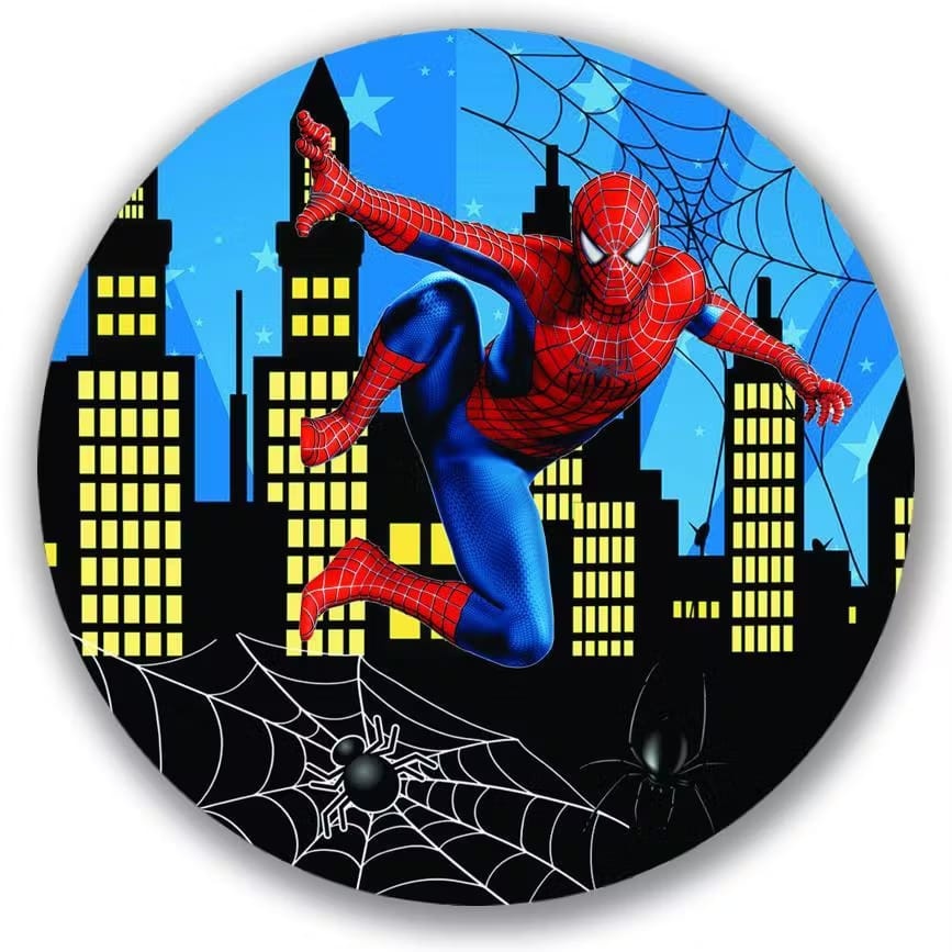 Capa Mini Festa Homem Aranha - Una Fest Pegue e Monte