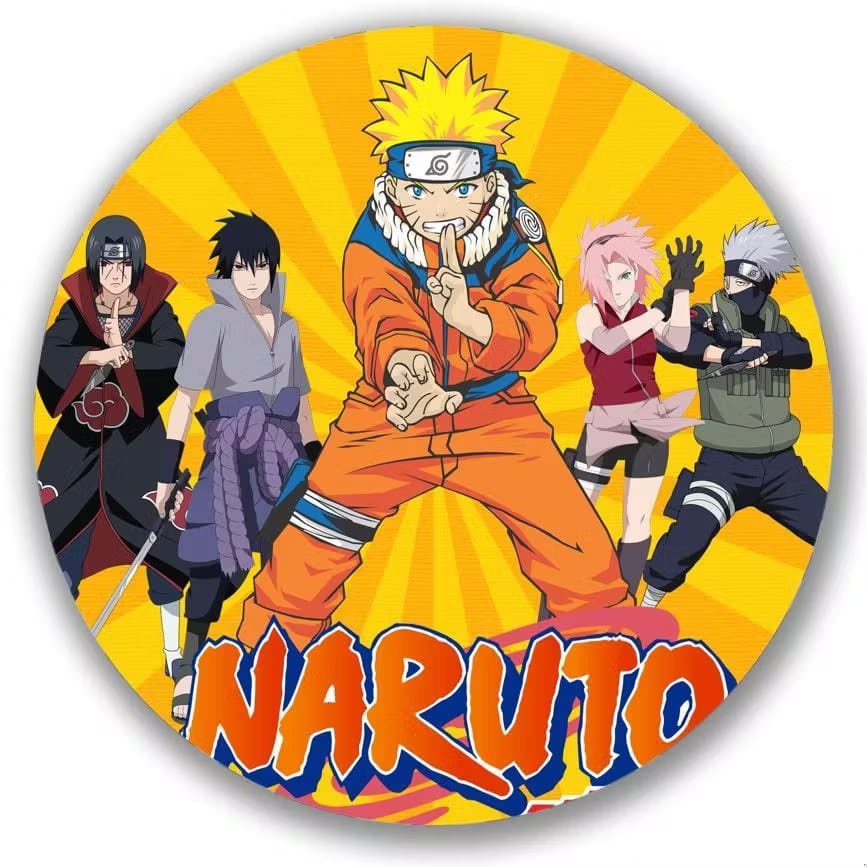 Capa Mini Festa Naruto - Una Fest Pegue e Monte